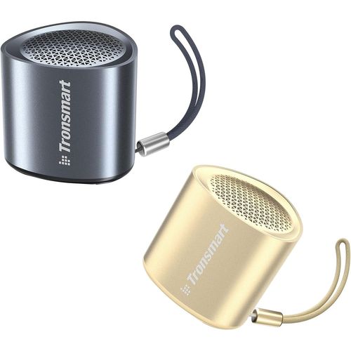 Hamiltion-Nimo-Enceinte Bluetooth Portable, Design Super Compact, Artisanat En Mtal, Mini Haut-Parleur Avec Cordon, tanchit Ipx7, Pour Douche, 12 Heures, Appairage Stro, Appels Mains Libres, 1