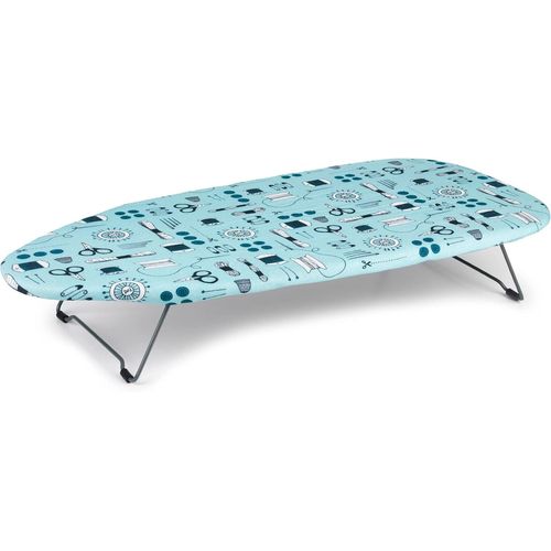 Hamiltion-Petite Planche  Repasser De Table 73X31Cm, Motif Accessoire De Couture, Housse 100% Coton Pour Un Pressage Lisse, Modle Lger Avec Pieds Pliables, Rangement Facile Dans Les Petits Espaces