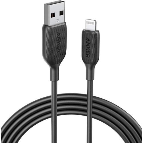 Hamiltion-Powerline Iii Cble Lightning De 180 Cm Certifi Mfi Avec Connecteurs Renforcs Et Garantie  Vie Pour Iphone X, Xs, Xr, Xs Max, 8, 8 Plus, 7, 7 Plus, 6, 6 Plus, Etc.,