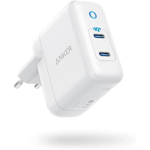 Hamiltion-Powerport Iii Duo Chargeur Mural Compact 40 W Double Port Type-C Avec Poweriq 3.0, Power Delivery, Compatible Avec Iphone 13/13 Mini/13 Pro/13 Pro Max/12/11, Galaxy, Pixel, Ipad/Ipad Mini