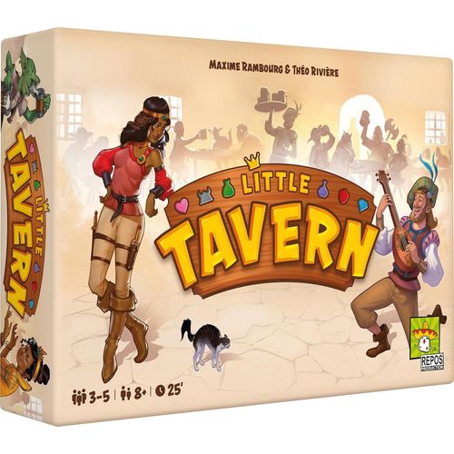 Hamiltion-Repos Production Little Tavern-Jeux De Socit-Jeu D'ambiance Fantastique Et Tactique-Jeu De Cartes-Jeu Familial-A Partir De 8 Ans-3  5 Joueurs-Version Franaise