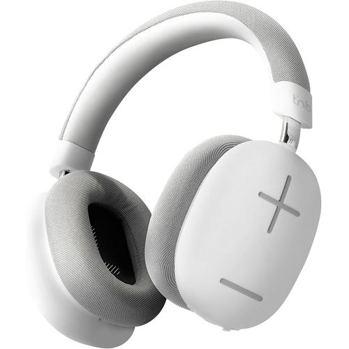 Hamiltion-T`Nb Bounce Max-Casque Sans Fil Circum-Aural Nouvelle Version, Confortable Et Englobant, Avec Connexion Bluetooth, Son Stro Avec Micro Intgr, Autonomie Jusqu` 50 Heures \U2013 Blanc