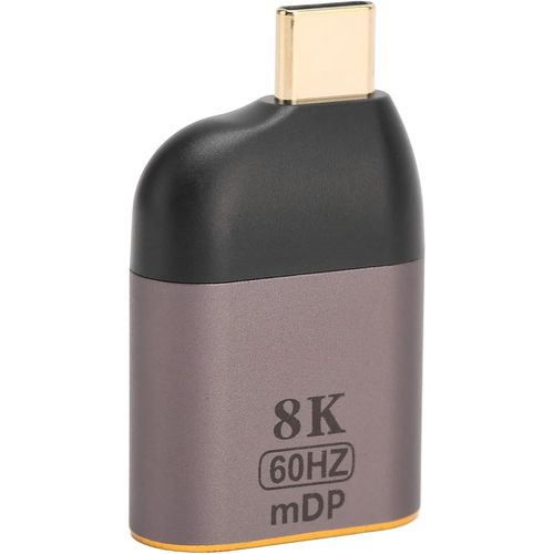 Hamiltion-Usb Type C To Displayport Adapter 8K@60Hz, Plug And Play Usb C To Mini Dp Adapter Usb C Male To Mini Dp Female For Pc Laptop Tablet