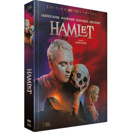 Hamlet - dition Blu-Ray + Dvd + Dvd Bonus + Livre - Botier Mediabook de Laurence Olivier