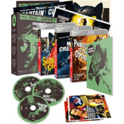 Hammer Triple Shock Collection, Volume Two: Shadow Of The Cat / Night Creatures / Phantom Of The Opera [Blu-Ray] Australia - Import de John Gilling|Peter Graham Scott|Terence Fisher