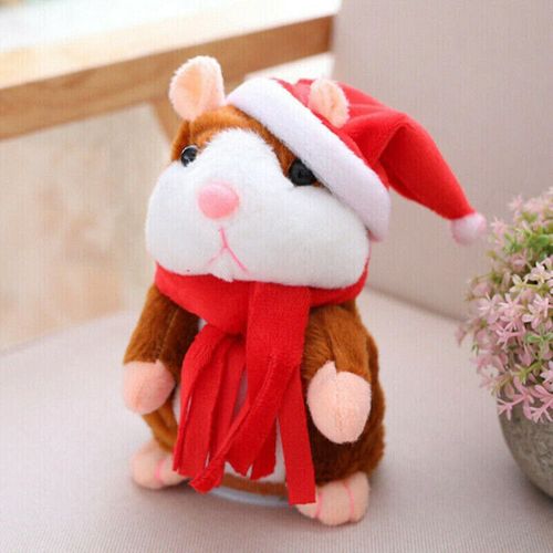 Hamster Parlant, Jouet Parlant Animal En Peluche Interactif, Rpte Votre Dite Voix P