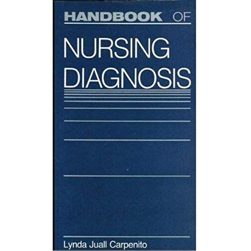 Handbook Of Nursing Diagnosis   de Lynda Juall Carpenito  Format Broch 