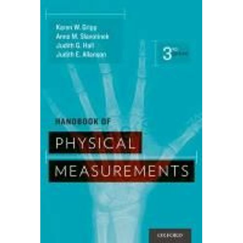 Handbook Of Physical Measurements (Updated, Revised)    Format Broch 