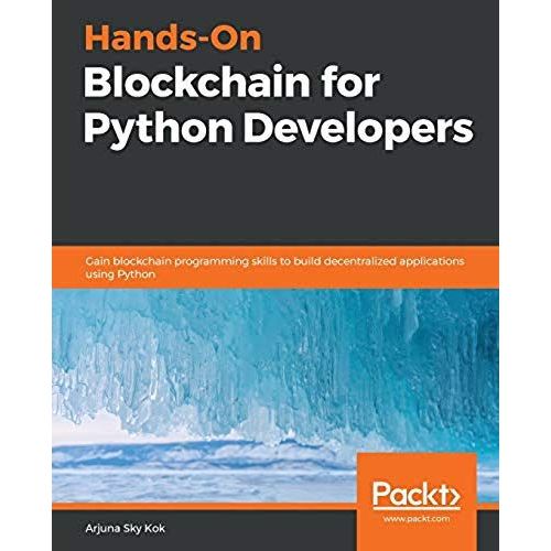 Hands-On Blockchain For Python Developers    Format Broch 