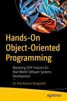 Hands-On Object-Oriented Programming   de Anil Kumar Rangisetti  Format Broch 