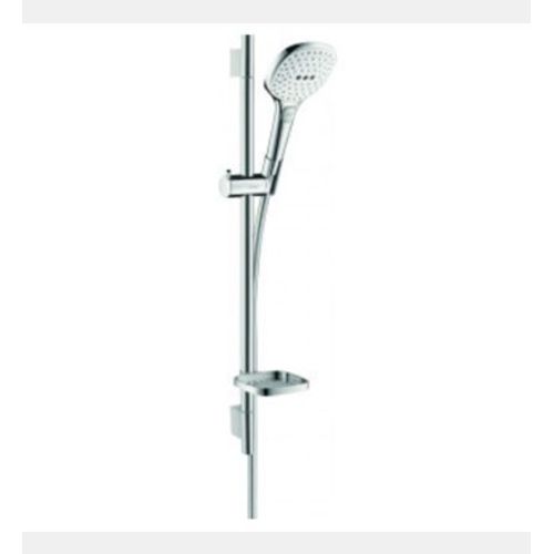 Hansgrohe - Set De Douche 120 3jet Avec Barre Unica S Puro 65 Cm Et Porte-Savon Blanc/Chrom  - Multicolore
