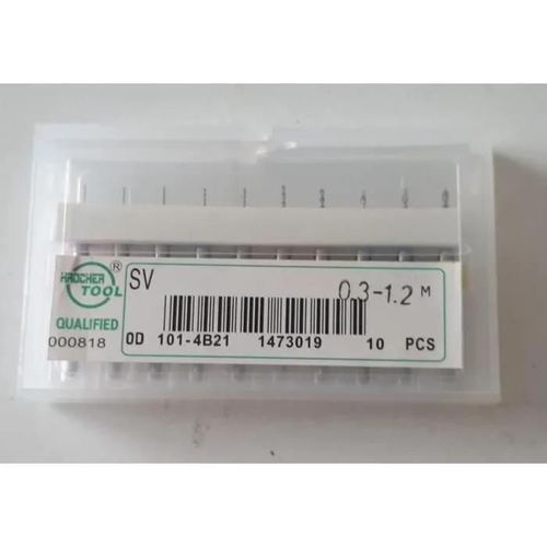Haocher Tool Sv 10 Pcs Mini Jeu De Forets 0.3-1.2 Mm 101-4b21