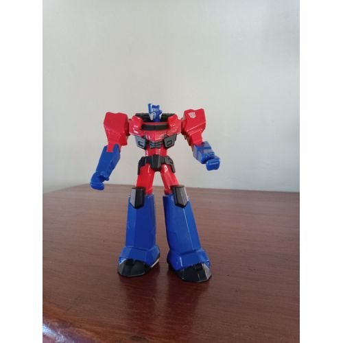 Happy Meal - Transformers Robots In Disguise 2015 Bleu Et Rouge Sans Projectile