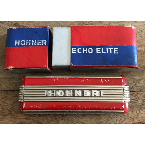 Harmonica Hohner Écho Élite Double "Collector Rakuten