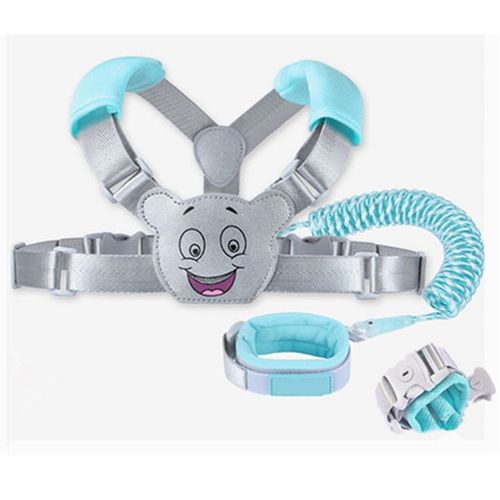 Harnais De Scurit Enfant, Sac  Dos Avec Scurit Laisse, 1.5 M Anti Perdu Poignet Ceinture Pour Bb Rnes De Scurit Laisse Bracelet Poignet Lien Laisse