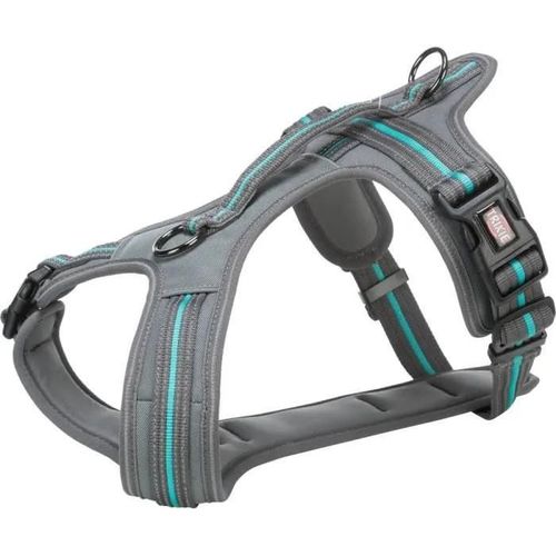 Harnais - Trixie - Fusion Touring - Bleu - S/M - Rglable Et Confortable