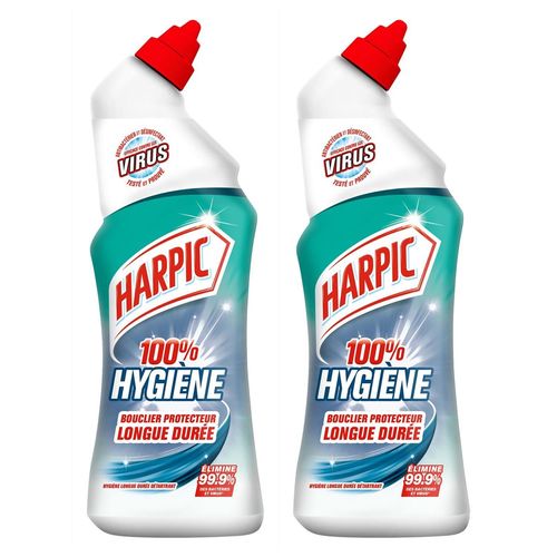 Harpic Lot De 2 Gels Wc Hygine Longue Dure Dtartrant - 680 Ml