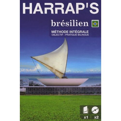 Harrap's Brsilien - Mthode Intgrale (2 Cd Audio)   de Cook Manuela  Format Coffret 