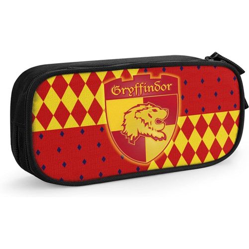 Harry Potter Gryffondor Trousse  Crayons En Toile Durable Grande Capacit Avec Compartiments