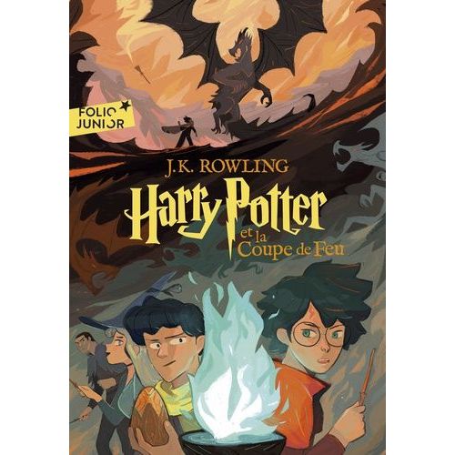Harry Potter - Tome 4 - Harry Potter Et La Coupe De Feu    Format Poche 