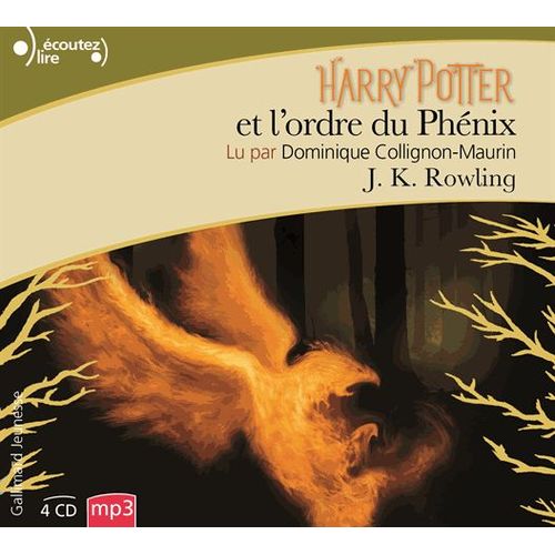 Harry Potter Tome 5 - Harry Potter Et L'ordre Du Phnix - (4cd Audio Mp3) - J-K Rowling