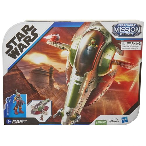 Hasbro Star Wars Mission Fleet Boba Fett Et Vaisseau