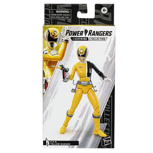 Hasbro Power Rangers Lightning Collection Figurine Ranger Jaune S.P.D.