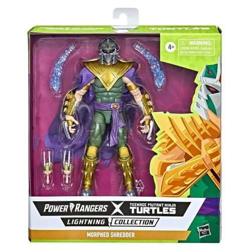 Hasbro Power Rangers X Teenage Mutant Ninja Turtle Lightning Collection Morphed Shredder