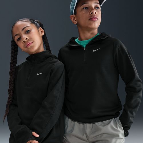 Haut  1/4 De Zip Therma-Fit Nike Pour Ado - Noir