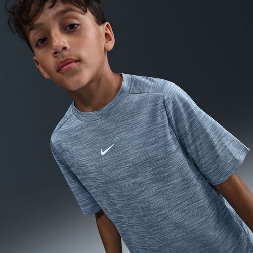 Haut  Manches Courtes Dri-Fit Nike Multi Pour Ado - Bleu