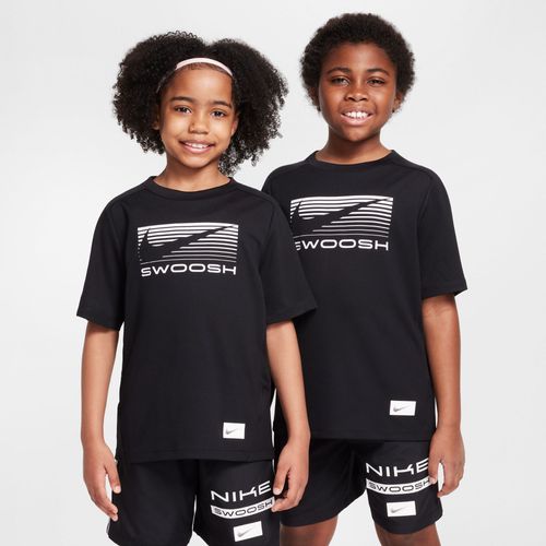 Haut  Manches Courtes Dri-Fit Nike Multi Pour Ado (Garon) - Noir