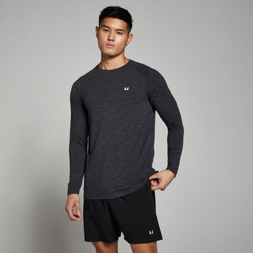 Haut  Manches Longues Mp Performance Pour Hommes  Noir Chin - L