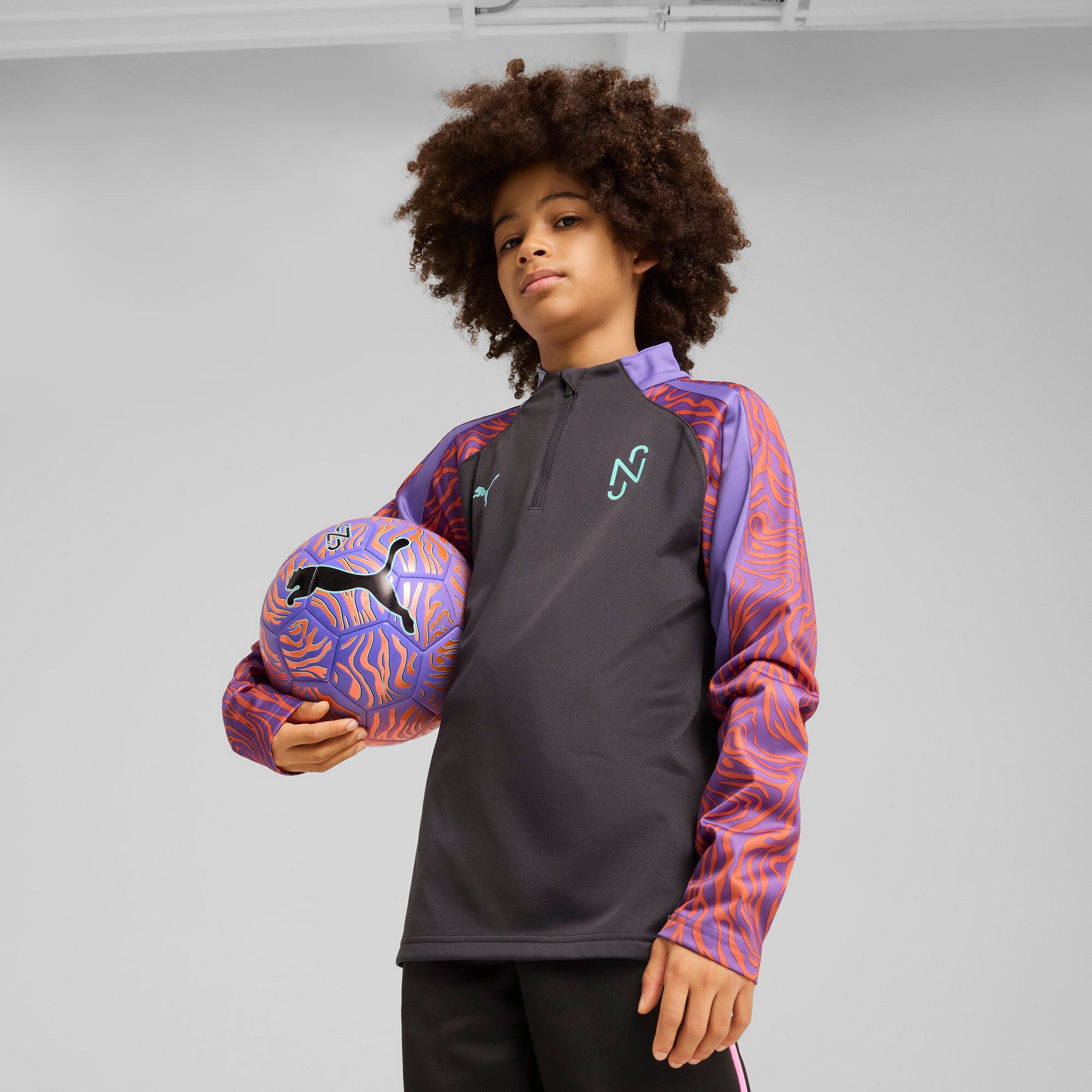 Haut De Football Col Zipp Neymar Jr Creativity Enfant Et Adolescent