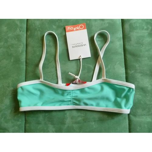 Haut De Maillot De Bain Bleu La Redoute Cration Taille 10 Ans