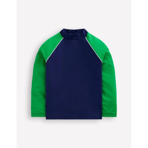 Haut De Plage Colourblock-Bleu Saphir