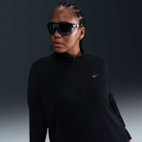 Haut De Running  1/4 De Zip Anti-Uv Dri-Fit Nike Swift Pour Femme - Noir - 3x