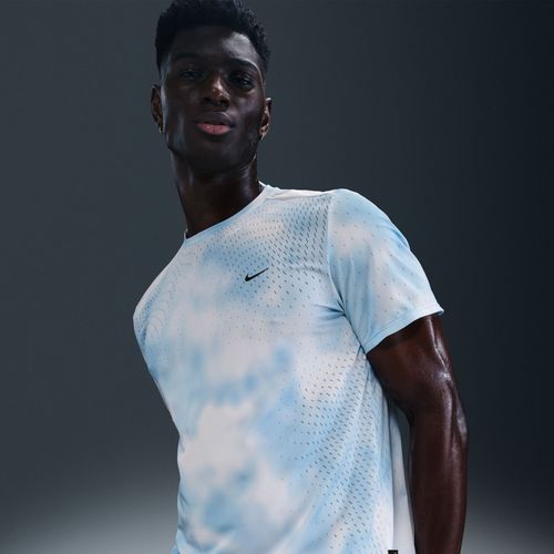Haut De Running  Manches Courtes Dri-Fit Adv Nike Running Division Breathe Pour Homme - Bleu - S