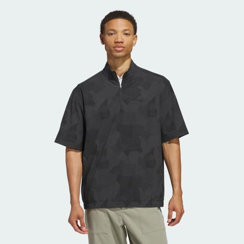 Haut Manches Courtes Demi-Zip Go-To Dwr Adidas - Black - L