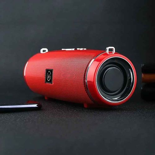 Haut-parleur Bluetooth sans fil portable,caisson de basses Super Bass,bote de systme sonore,radio FM,TF,AUX,haut-parleur U-Disk,colonne 6D Surround #D