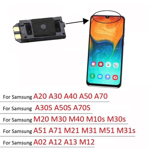 Haut-parleur de sonnerie de musique pour Samsung,rcepteur d'oreille,couteur,cble flexible,sonnerie forte,a01,a11,a21,a31,a41,a51,a71,a10,a20 - Type 1pc top earpiece #C