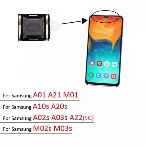 Haut-parleur de sonnerie de musique pour Samsung,rcepteur d'oreille,couteur,cble flexible,sonnerie forte,a01,a11,a21,a31,a41,a51,a71,a10,a20 - Type 1pc top earpiece #E