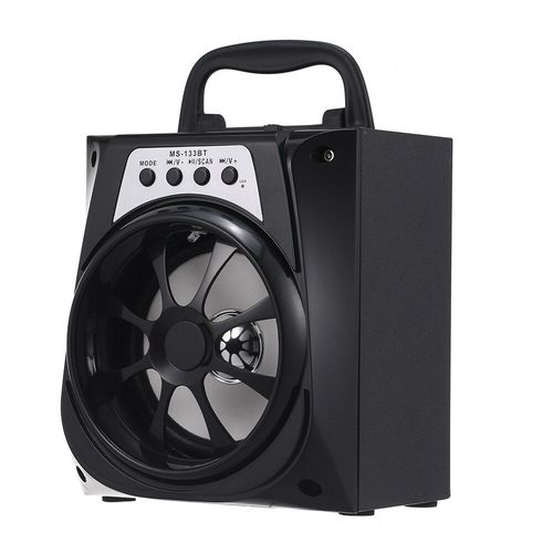 Haut-parleur extrieur portable Lumire LED colore Super Bass Haut-parleurs sans fil Bluetooth Radio FM Carte TF AUX IN U Disk Music Player