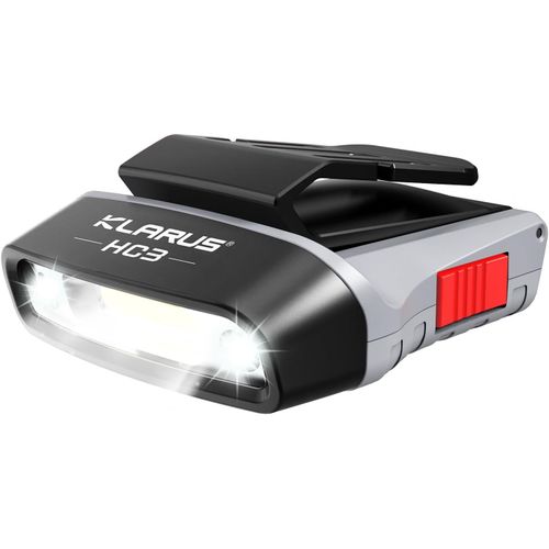 Hc3 Clip Rechargeable Led Phare Rotatif Casquette  Bille Visire Lumire Mains Libres Avec Lumire Rouge Pour La Pche En Cours D'excution Camping Lecture Travail(Usb C)