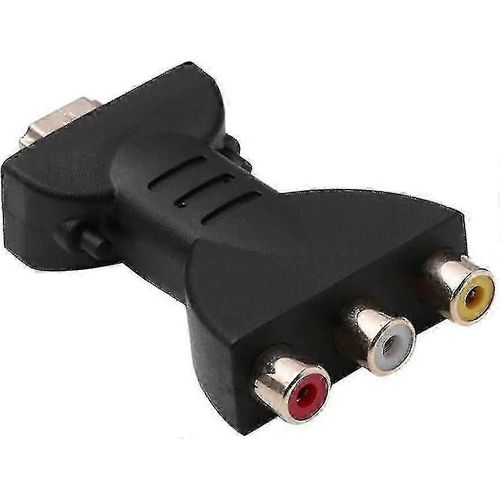 Hdmi To 3 Rca Adaptateur Portable Hdmi To Av Rouge Blanc Jaune Hdmi To Av Hdmi To Av Converter Video Converter Adapter