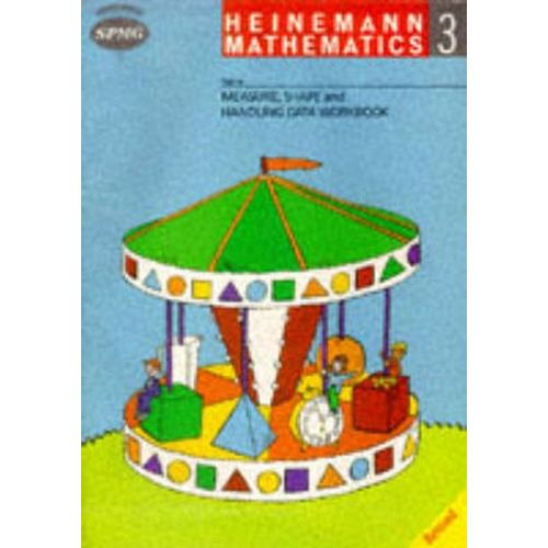Heinemann Maths 3: Workbook 3 Measure,Shape & Handling Data Workbook (8 Pack)    Format Broch 