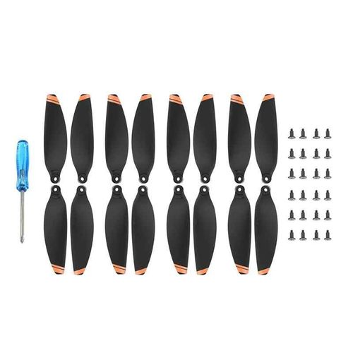 Hlice De Drone  Dgagement Rapide 4726f Pour Dji Mavic Mini 2 Se/Mini 2 Se,Lames D'hlice De Drone  Faible Bruit,Accessoires - Type 16pcs Orange