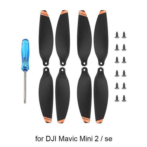 Hlice De Drone  Dgagement Rapide 4726f Pour Dji Mavic Mini 2 Se/Mini 2 Se,Lames D'hlice De Drone  Faible Bruit,Accessoires - Type 8pcs Orange