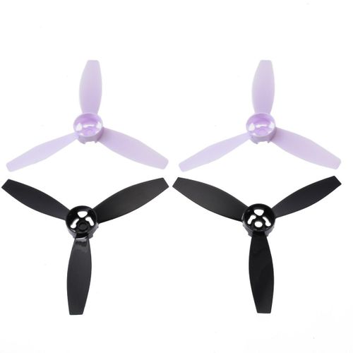 Hlice De Remplacement Pour Drone Parrot Bebop 2/Fpv 2.0, Pales En Fiber De Carbone, Noir/Blanc, 4 Pices, Accessoires De Camra