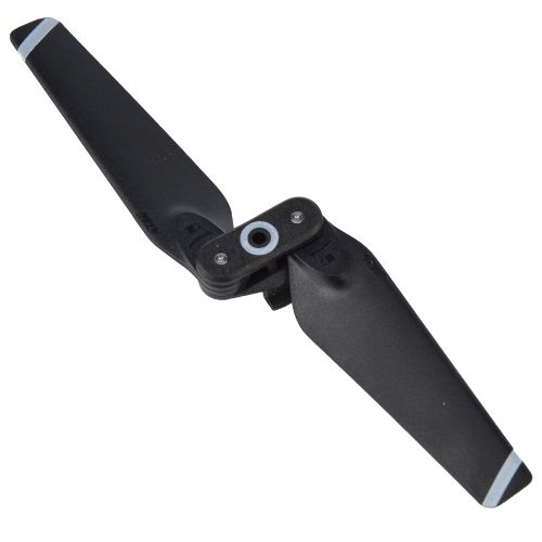 Helices Pliables A Demontage Rapide 4730f, Sens Horaire Et Antihoraire, Pour Drone Dji Spark (2 Paires A Rayures Blanches)