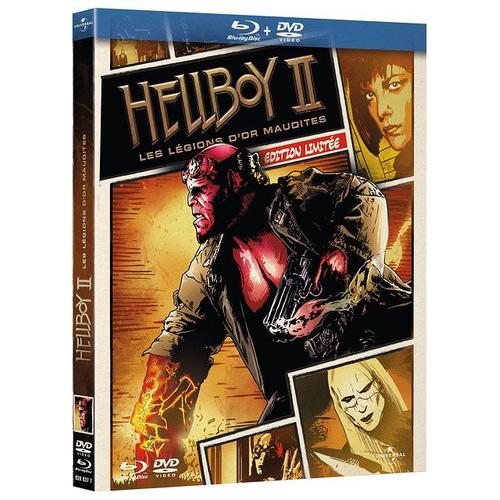 Hellboy Ii, Les Lgions D'or Maudites - dition Comic Book - Blu-Ray + Dvd de Guillermo Del Toro